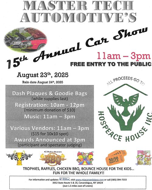Master Tech Automotive Car Show